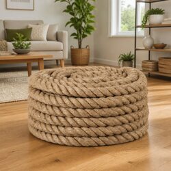 Specifications of 10m Brown Jute Rope - 36mm Diameter