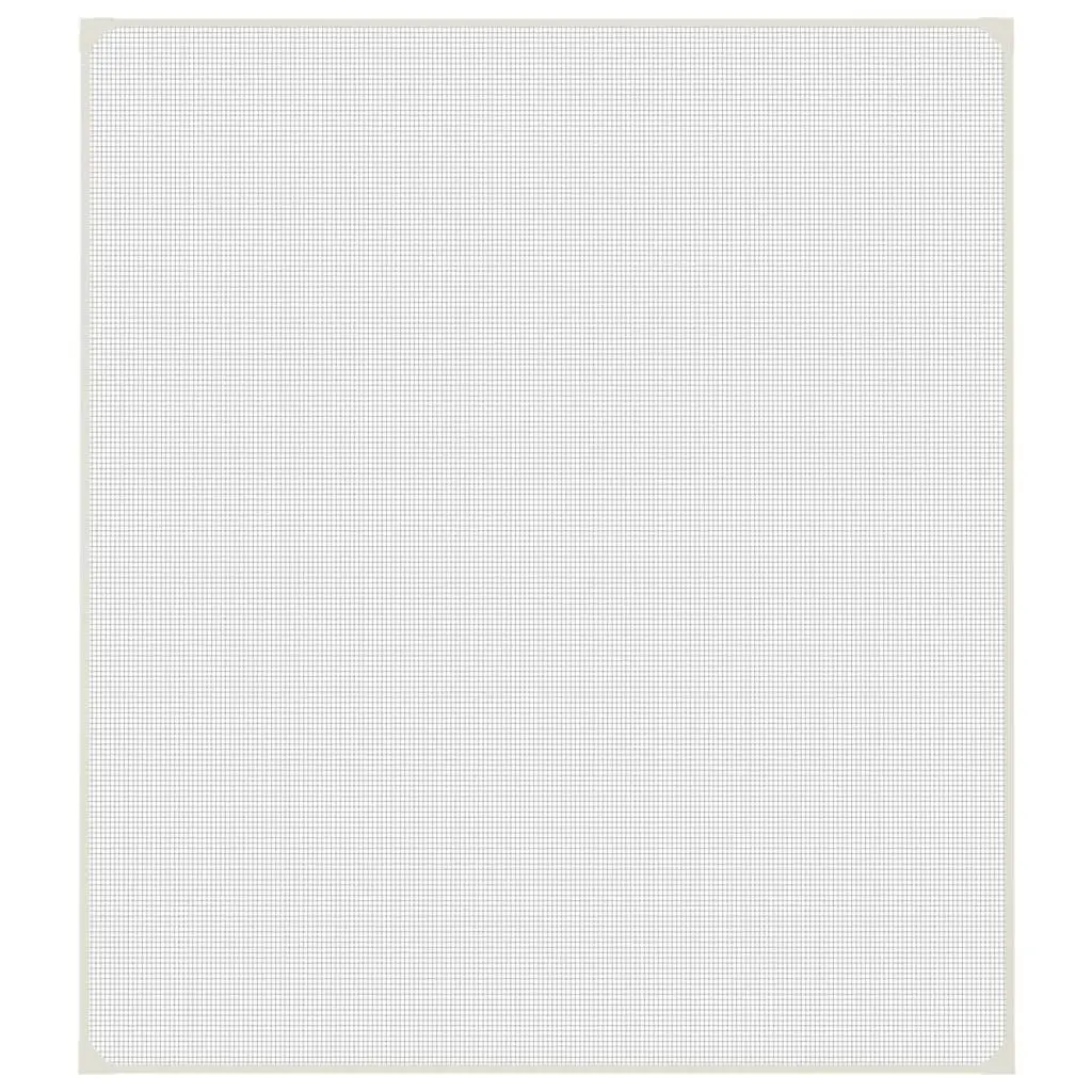 Magnetic Fly Mesh Window Screen, 130 x 150 cm White