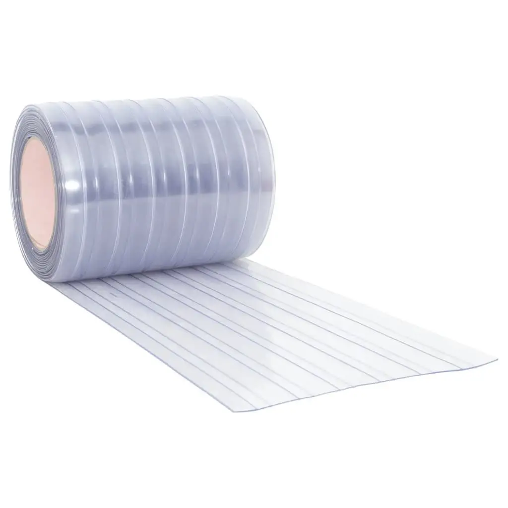 PVC Door Curtain Strip for Indoor and Outdoor Use 300mm x 2.6mm 10m Roll