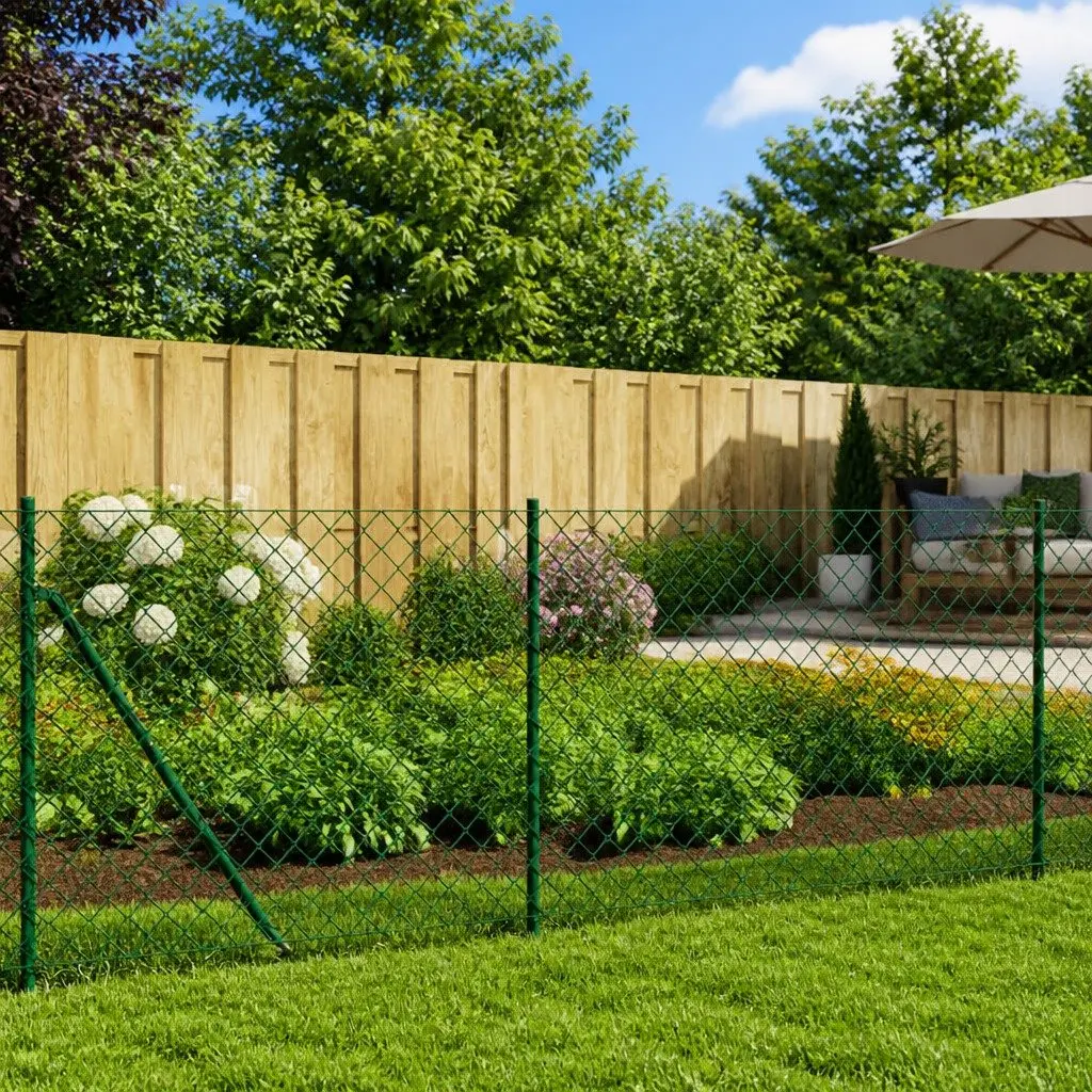 Chain Link Fence Outdoor Garden 1x10m