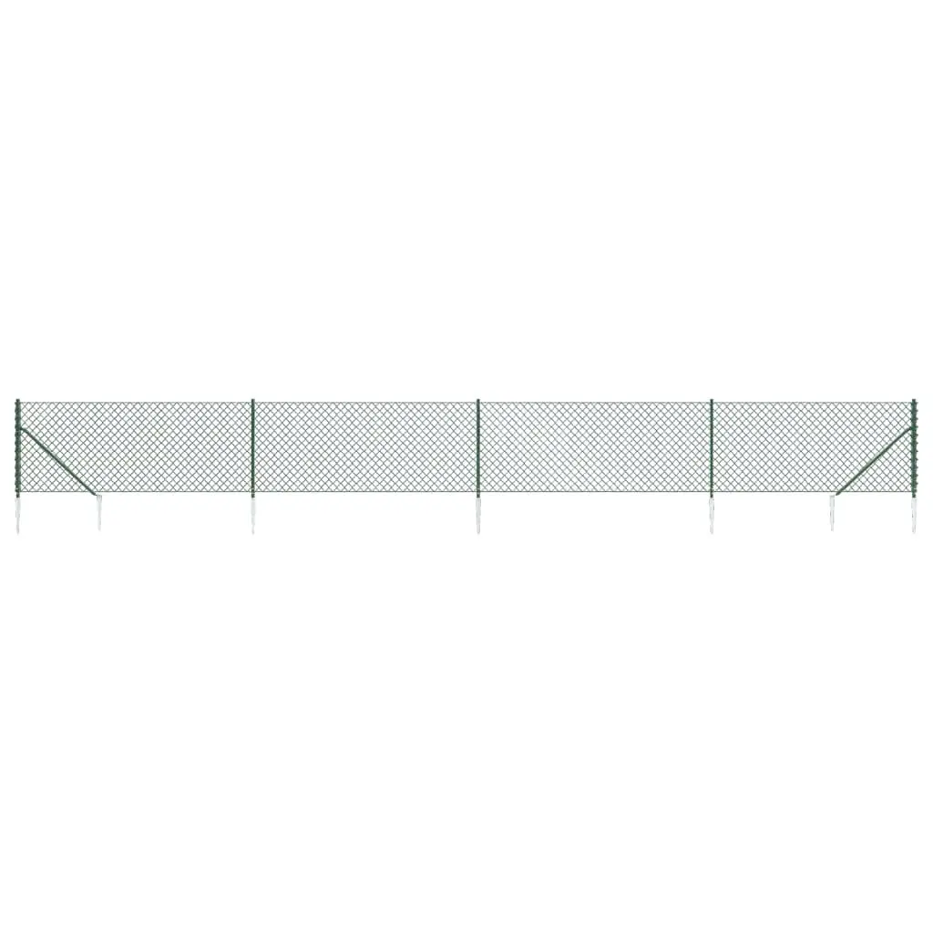 Chain Link Fence Outdoor Garden 1x10m