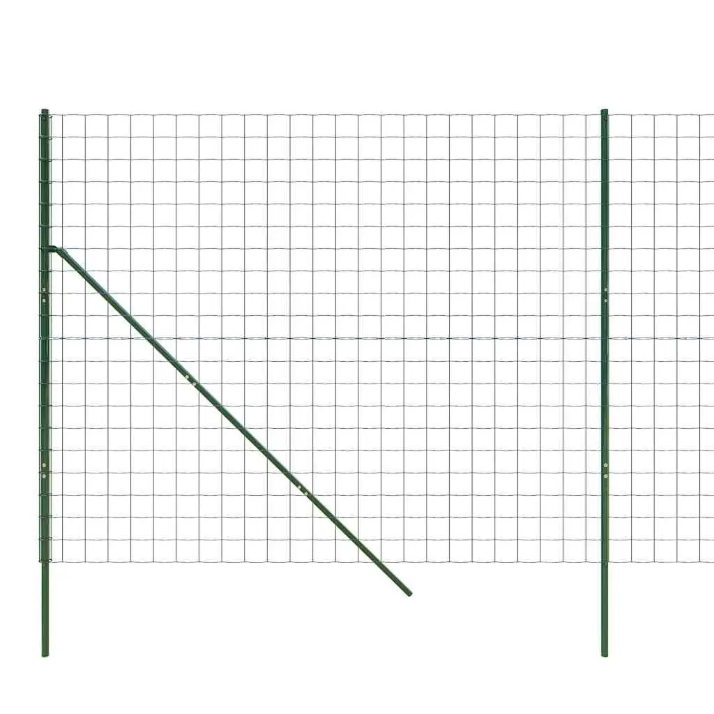 Green Wire Mesh Fence Panel 1.6 x 25 m