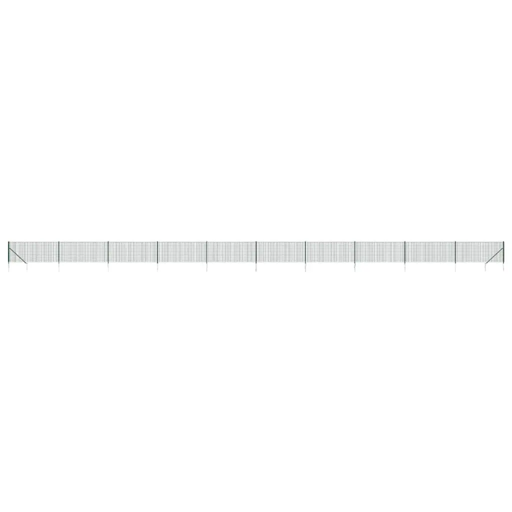Wire Mesh Fence Garden 1m x 25m Green