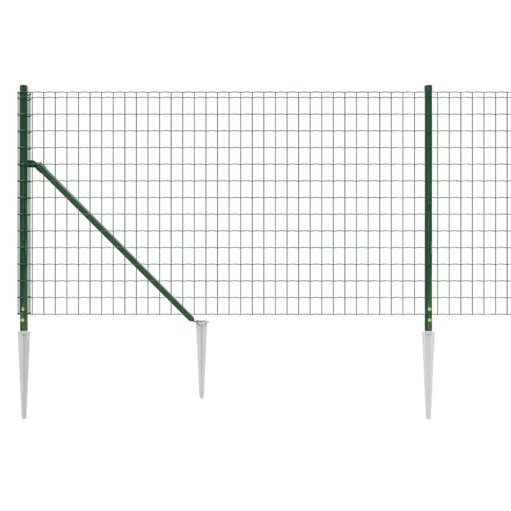 Wire Mesh Fence Garden 1m x 25m Green