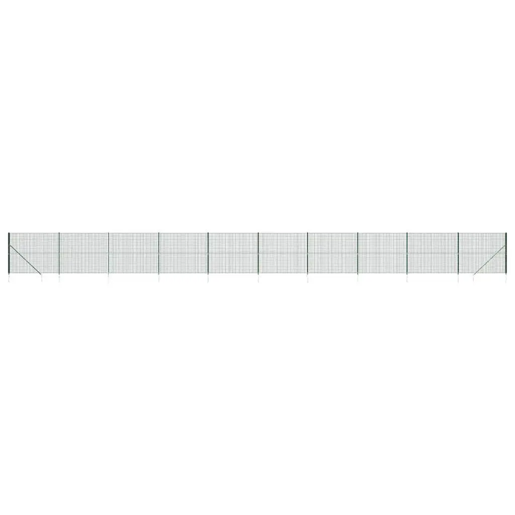 Wire Mesh Fence for Garden 1.4 x 25m Green Barrier Enclosure