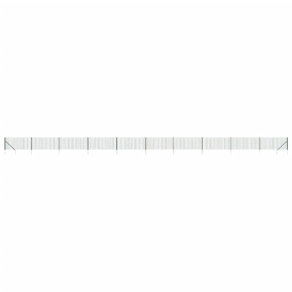 Wire Mesh Fence Garden 1x25m Green