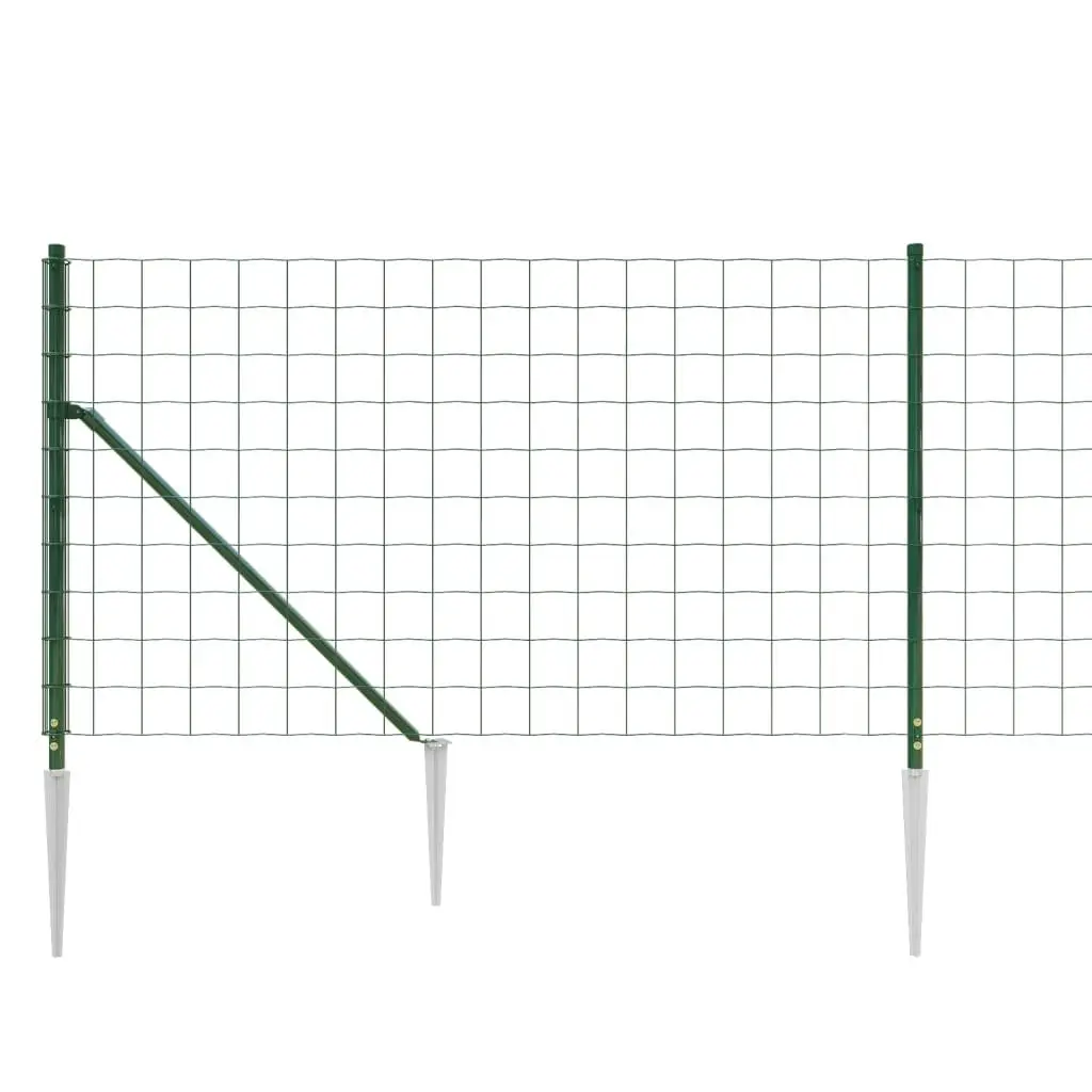 Wire Mesh Fence Garden 1x25m Green
