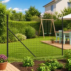 Specifications of Wire Mesh Fence Panel - Anthracite