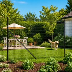 Wire Mesh Fence Specifications: Anthracite 1.4m x 25m Panel