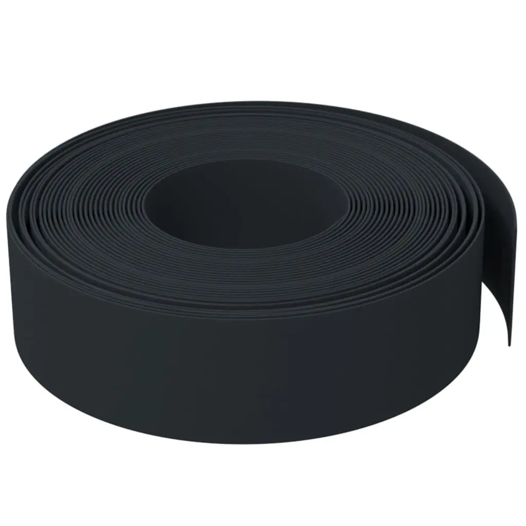 Black 10m Flexible Garden Edging