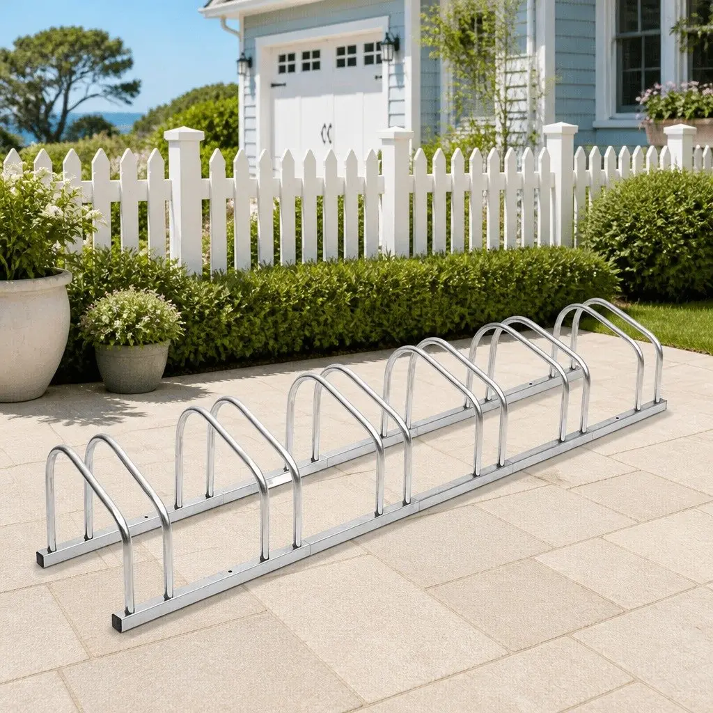 6-Bike Galvanised Steel Rack