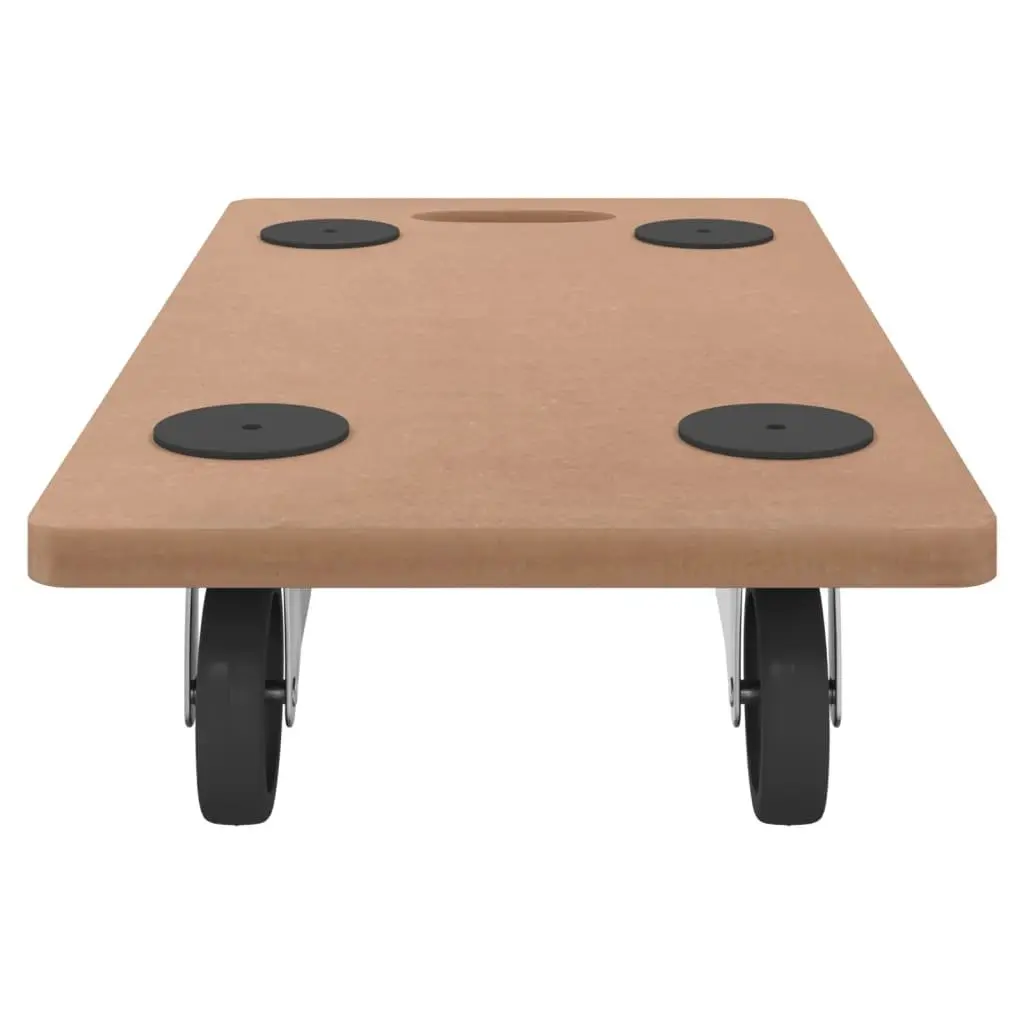 Dolly Trolleys 6 Pack Rectangular Moving Platform Anti-Slip Castors Furniture