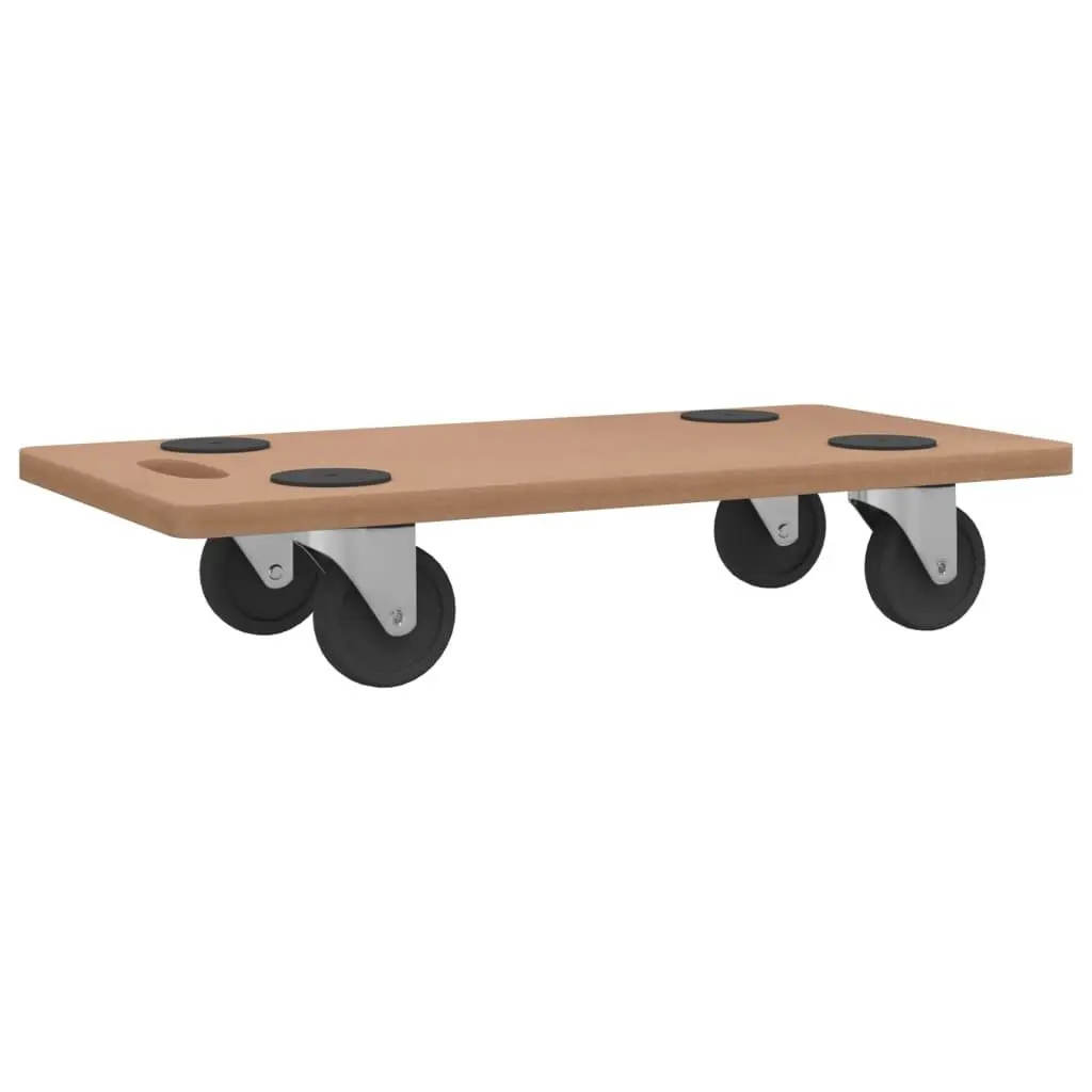 Dolly Trolleys 6 Pack Rectangular Moving Platform Anti-Slip Castors Furniture