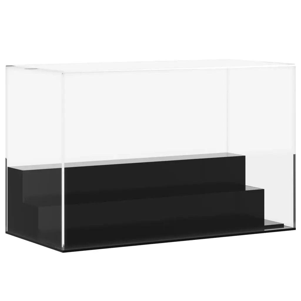 Acrylic Display Box for Collectibles 25x12x16 cm Transparent Dustproof Showcase Case