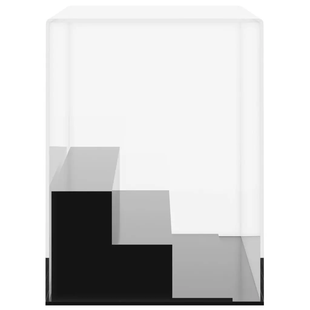 Acrylic Display Box for Collectibles 25x12x16 cm Transparent Dustproof Showcase Case