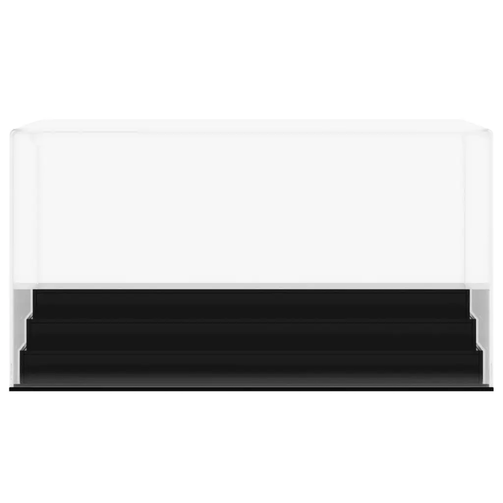 Acrylic Display Box 4-Tier for Collectibles 24x16x13 cm Transparent