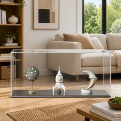 Acrylic Display Box Clear Transparent Dustproof Collectibles Toys Models