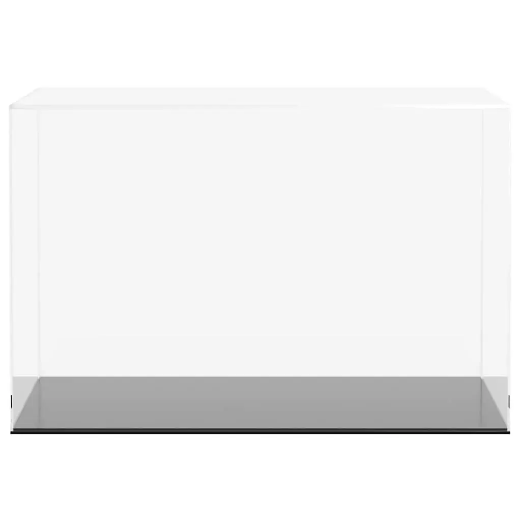 Acrylic Display Box for Collectibles 56x36x37cm Transparent Dustproof Showcase Case