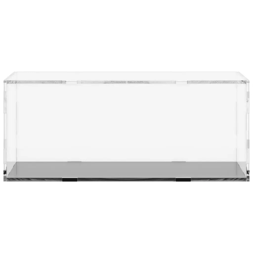 Acrylic Display Box Transparent Case 34x16x14cm Dust Protection Collectibles