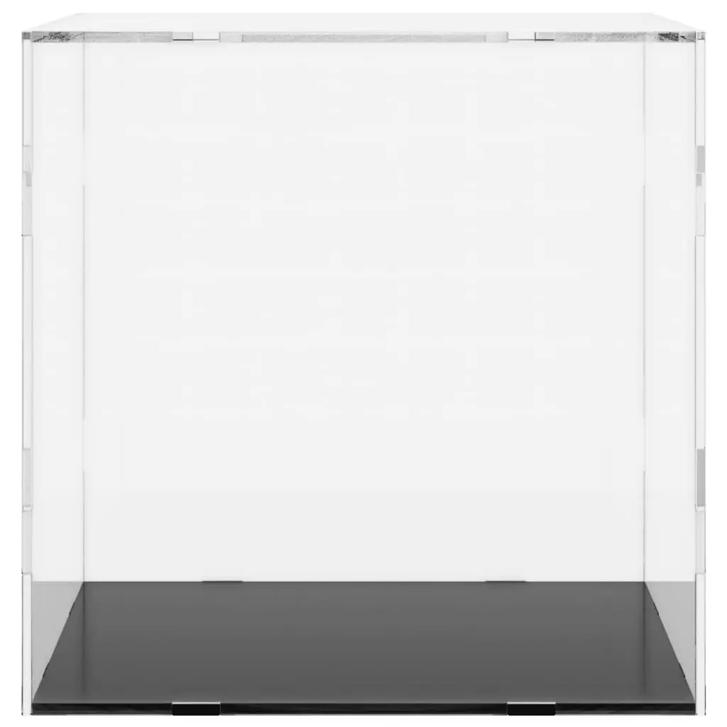 Acrylic Display Box for Collectibles 30x30x30cm Transparent Dustproof