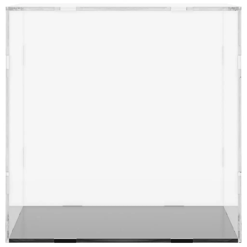Acrylic Display Box for Collectibles 30x30x30cm Transparent Dustproof