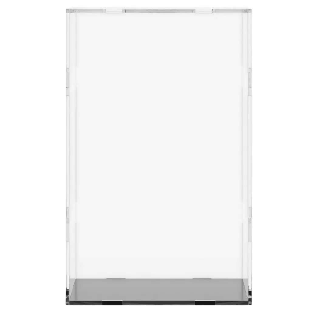 Acrylic Display Box for Collectibles 22 x 18 x 35 cm Transparent Dustproof Protection Case