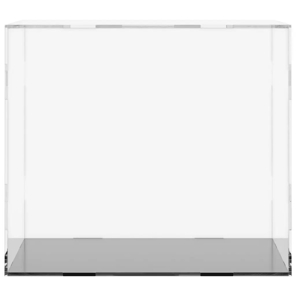Acrylic Display Box Transparent 40x36x35cm Collectibles Showcase Case Dust