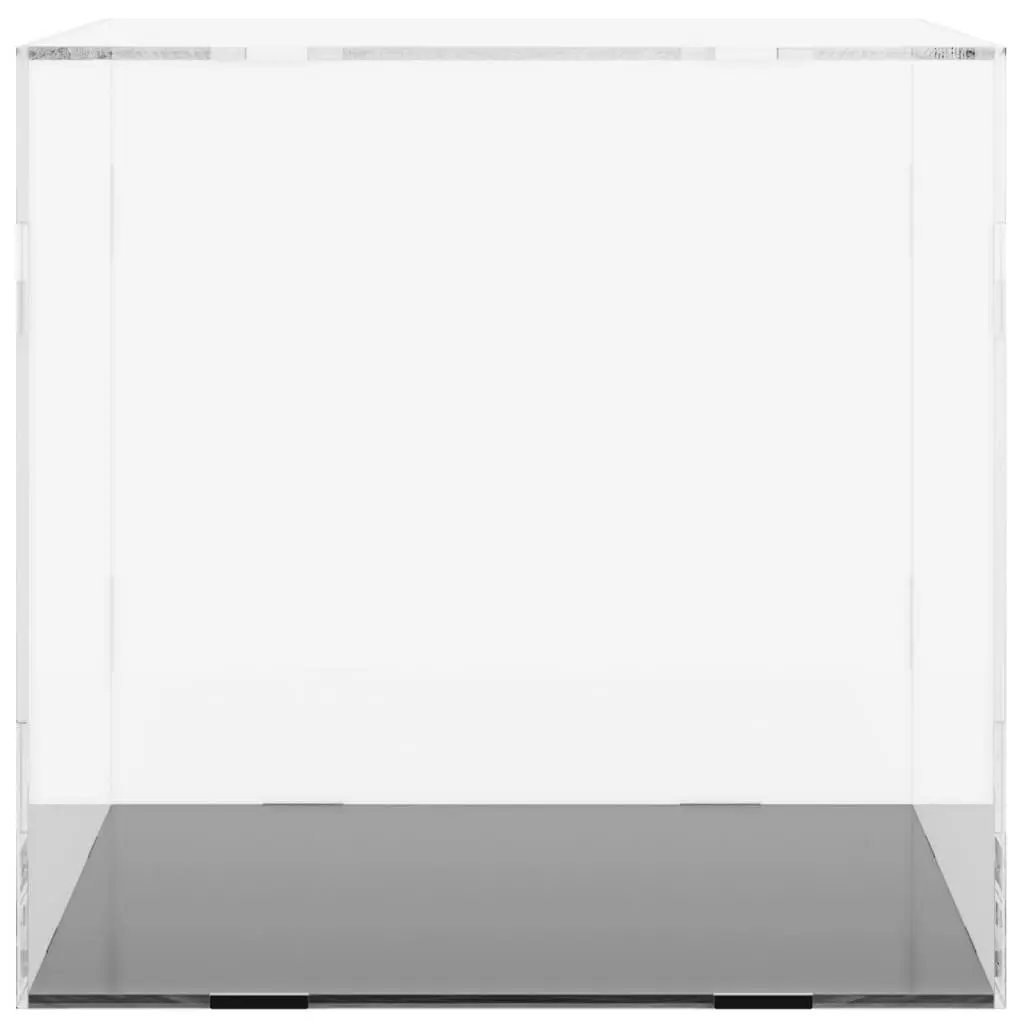 Acrylic Display Box Transparent 40x36x35cm Collectibles Showcase Case Dust