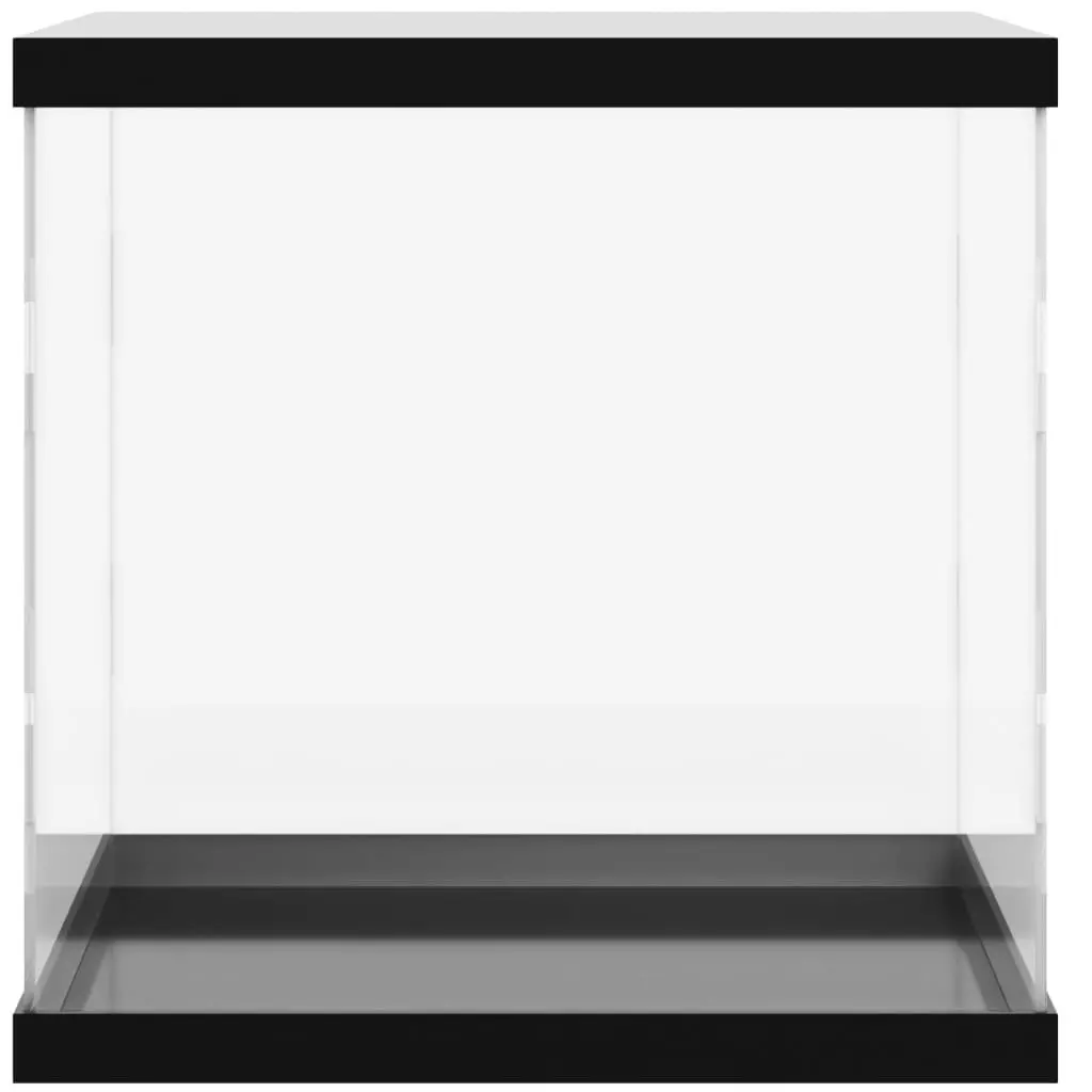 Acrylic Display Box 30x30x30 cm Transparent Dustproof Collectibles Showcase Case