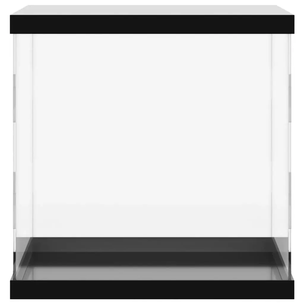 Acrylic Display Box 30x30x30 cm Transparent Dustproof Collectibles Showcase Case
