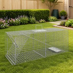 Specifications for Humane Live Catch Animal Trap - 64.5x25x26.5cm
