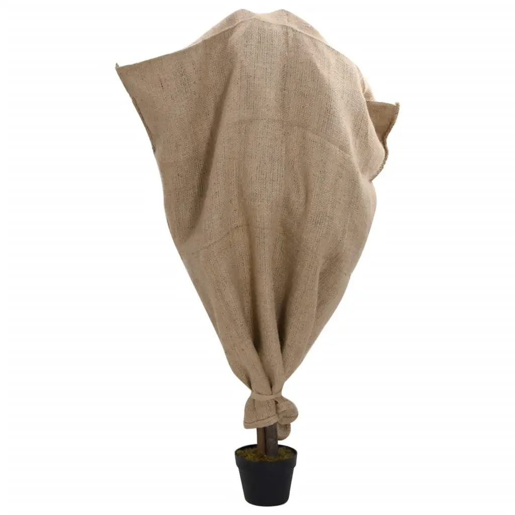 Jute Sacks Storage Bags 100x110 cm 10 Pieces Burlap Hessian Garden Multipurpose