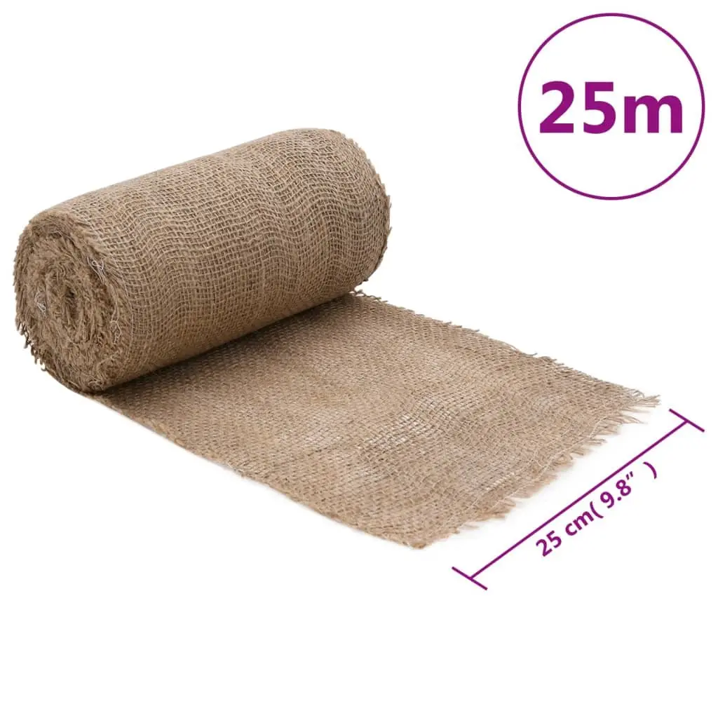 Jute Roll 0.25x25m Natural Material for Crafts