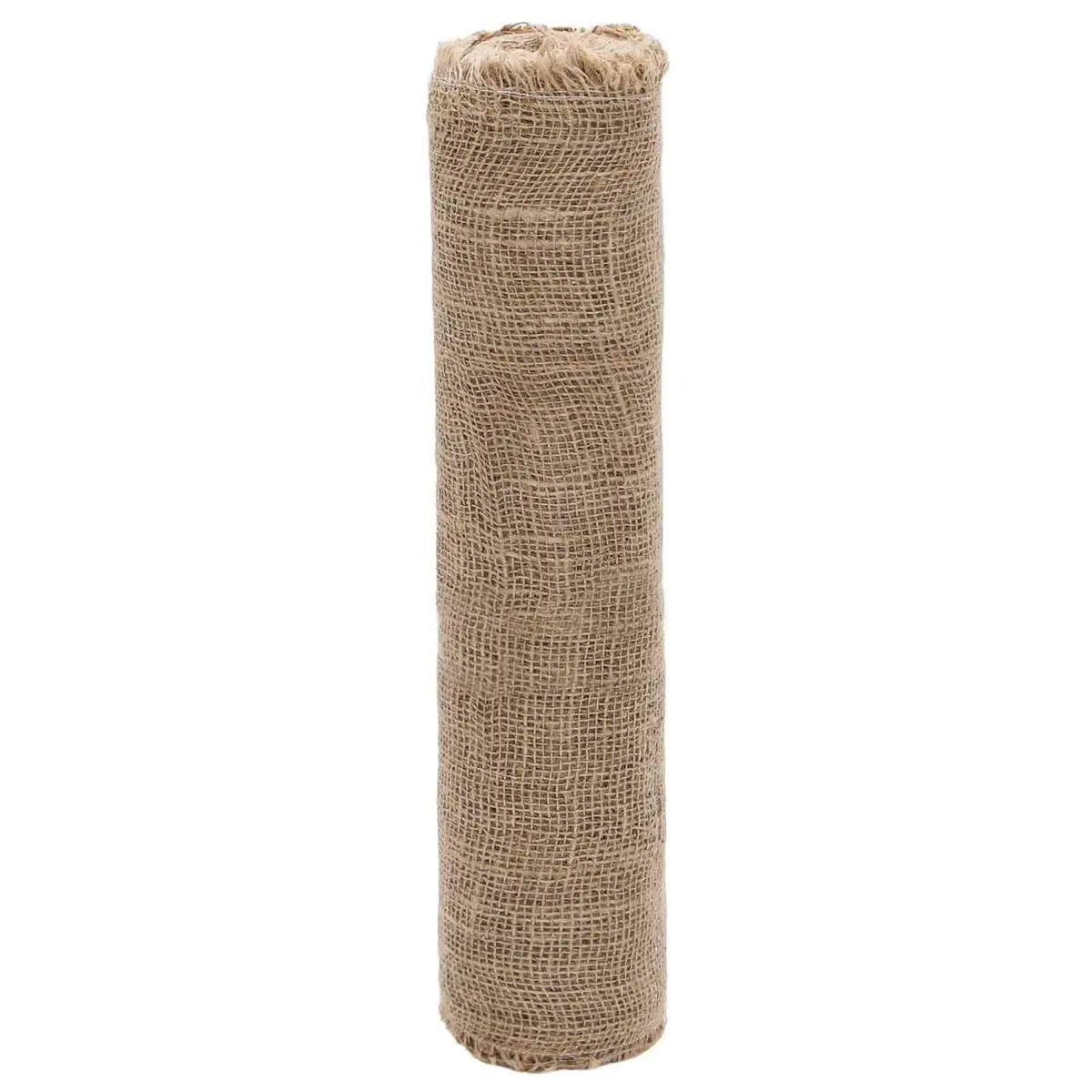 Jute Roll for Crafts and Decor 0.5x25m Natural Burlap Hessian for Weddings and Events