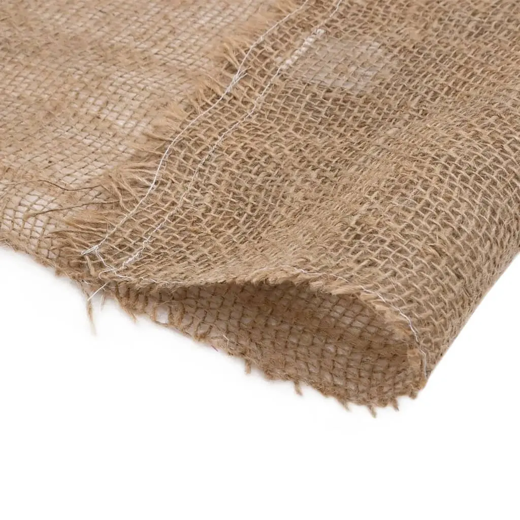 Jute Roll for Weddings Events Home Decor Crafts 1x15m Natural Burlap Runner