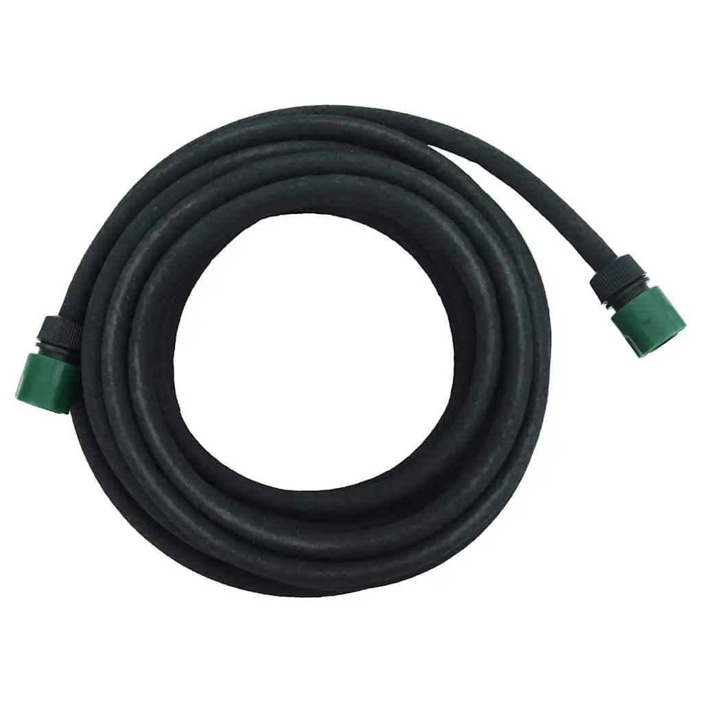 Garden Soaker Hose 10m Black Drip Irrigation Watering Flexible Weeper Hose