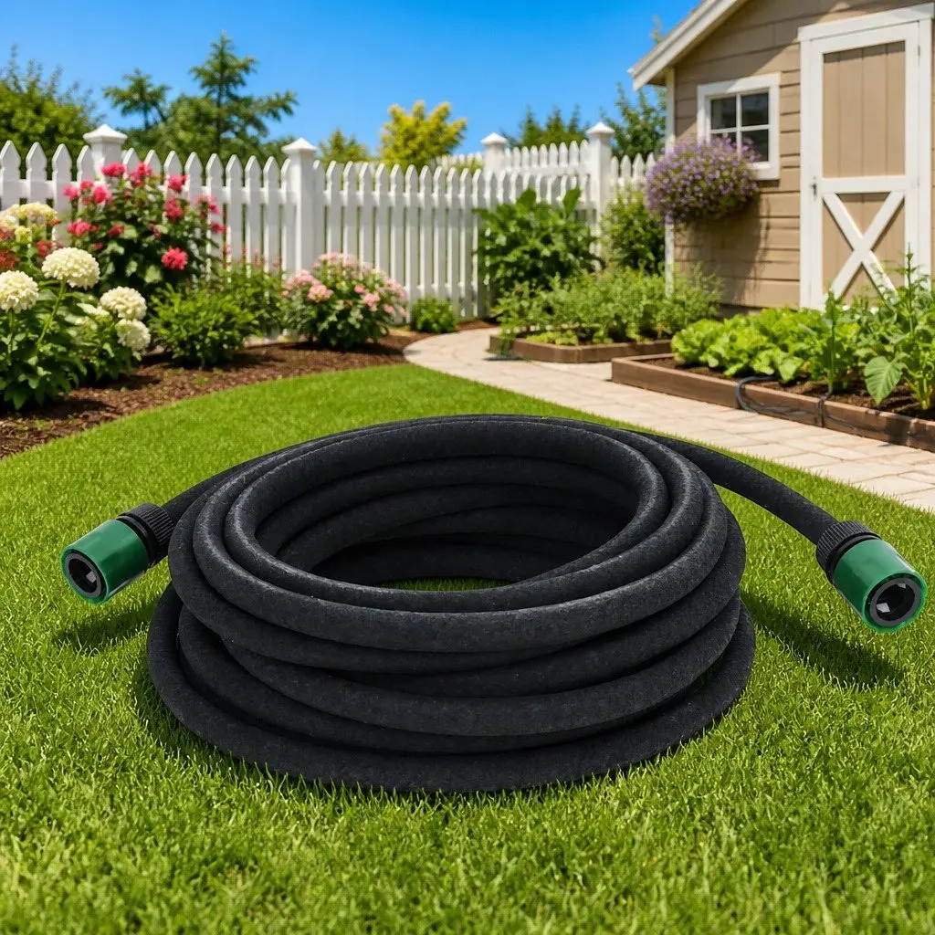 10m Black Drip Irrigation Soaker Hose