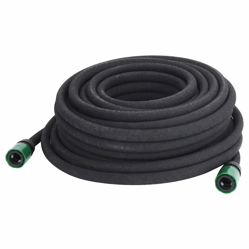 25m Black Soaker Hose for Garden Use