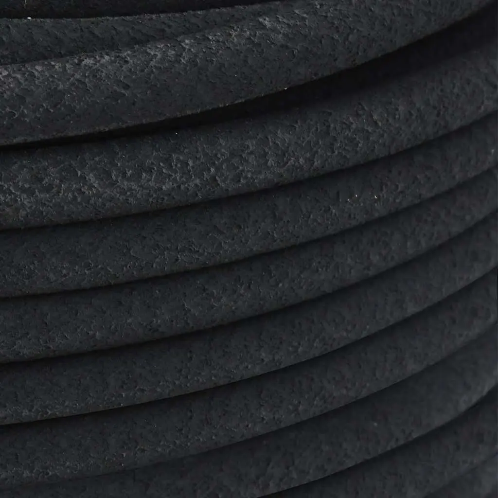 Black Rubber Soaker Hose, 100m Length and 0.6" Diameter