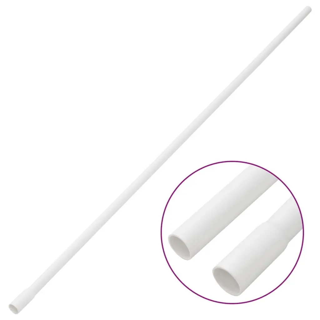 Cable Trunking 16mm White 10m PVC for Wall Floor Organiser