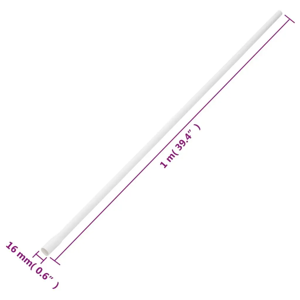 Cable Trunking 16mm White 10m PVC for Wall Floor Organiser
