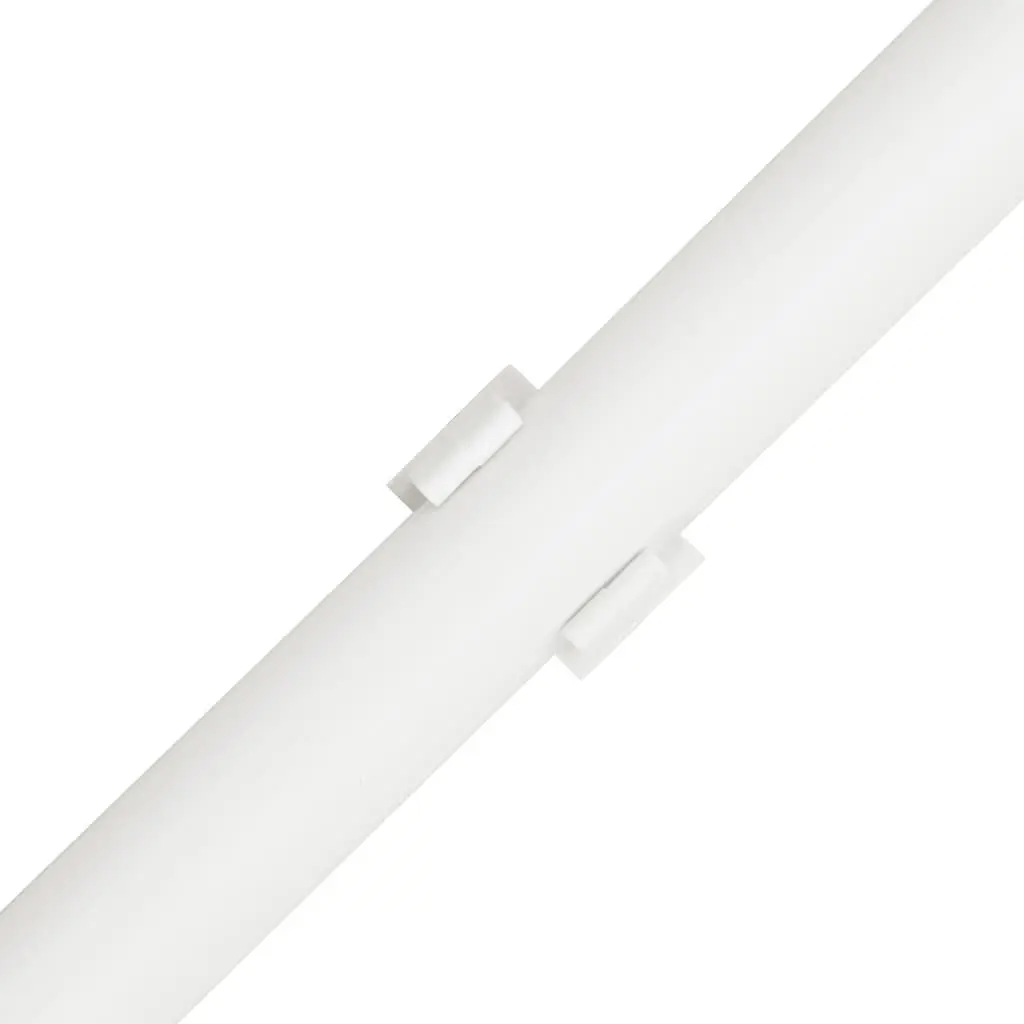 Cable Trunking 30m Length, 20mm Diameter, White PVC