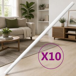 25mm White PVC Cable Trunking - Specifications Included