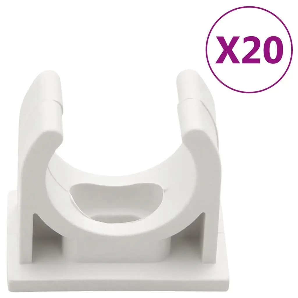 Cable Trunking 25mm White PVC Wire Cover for Home and Office 10m