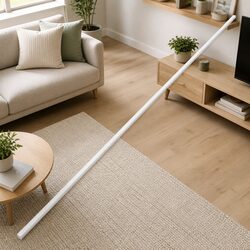 30x20mm PVC Cable Trunking: 10m Length, White Color