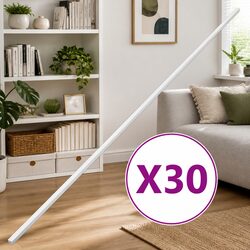 Specifications for 30x15mm 30m White PVC Cable Trunking