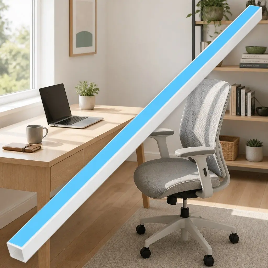 Self-Adhesive PVC Cable Trunking 30x20mm, 10m in White