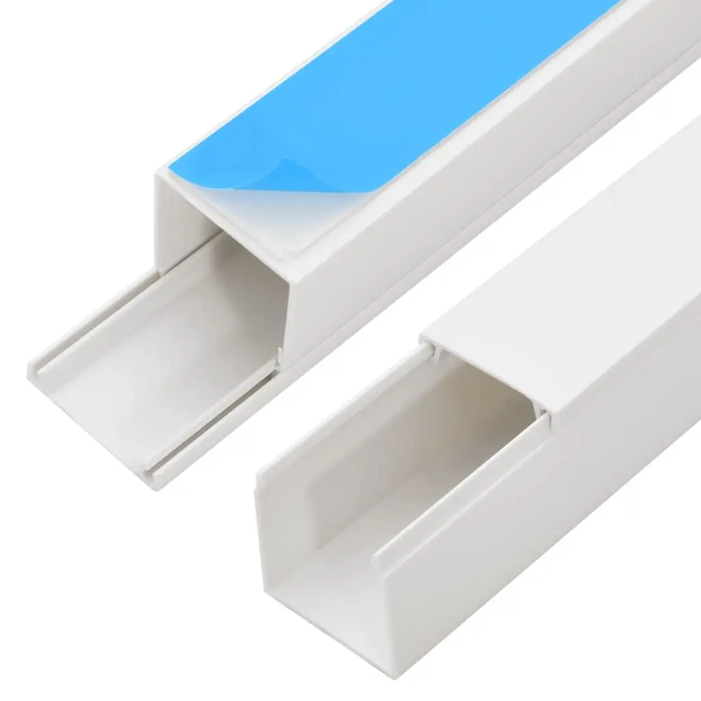 Self-Adhesive PVC Cable Trunking 30x20mm, 10m in White