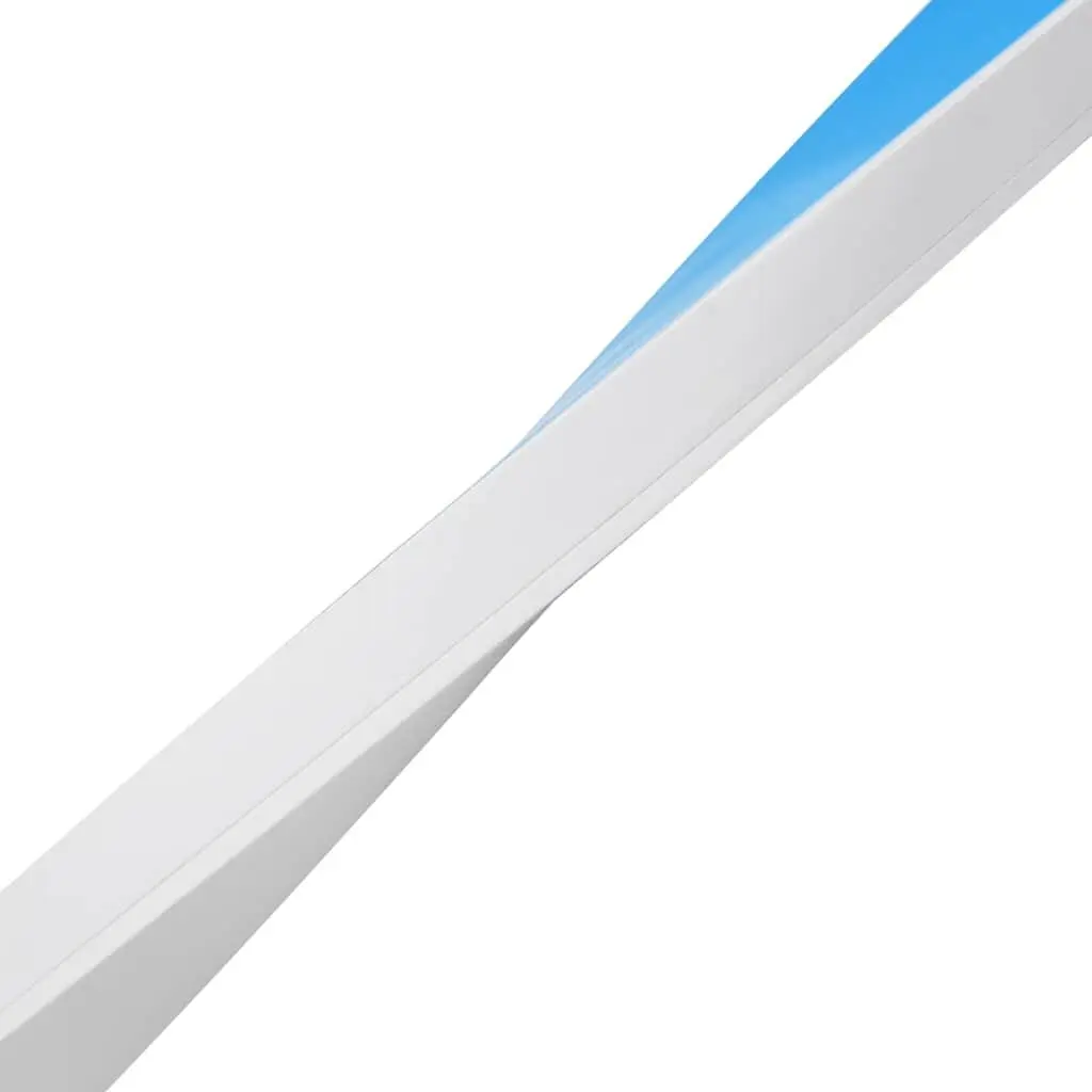 Cable Trunking White Self-Adhesive 100x60mm 10m PVC Wire Management Cover