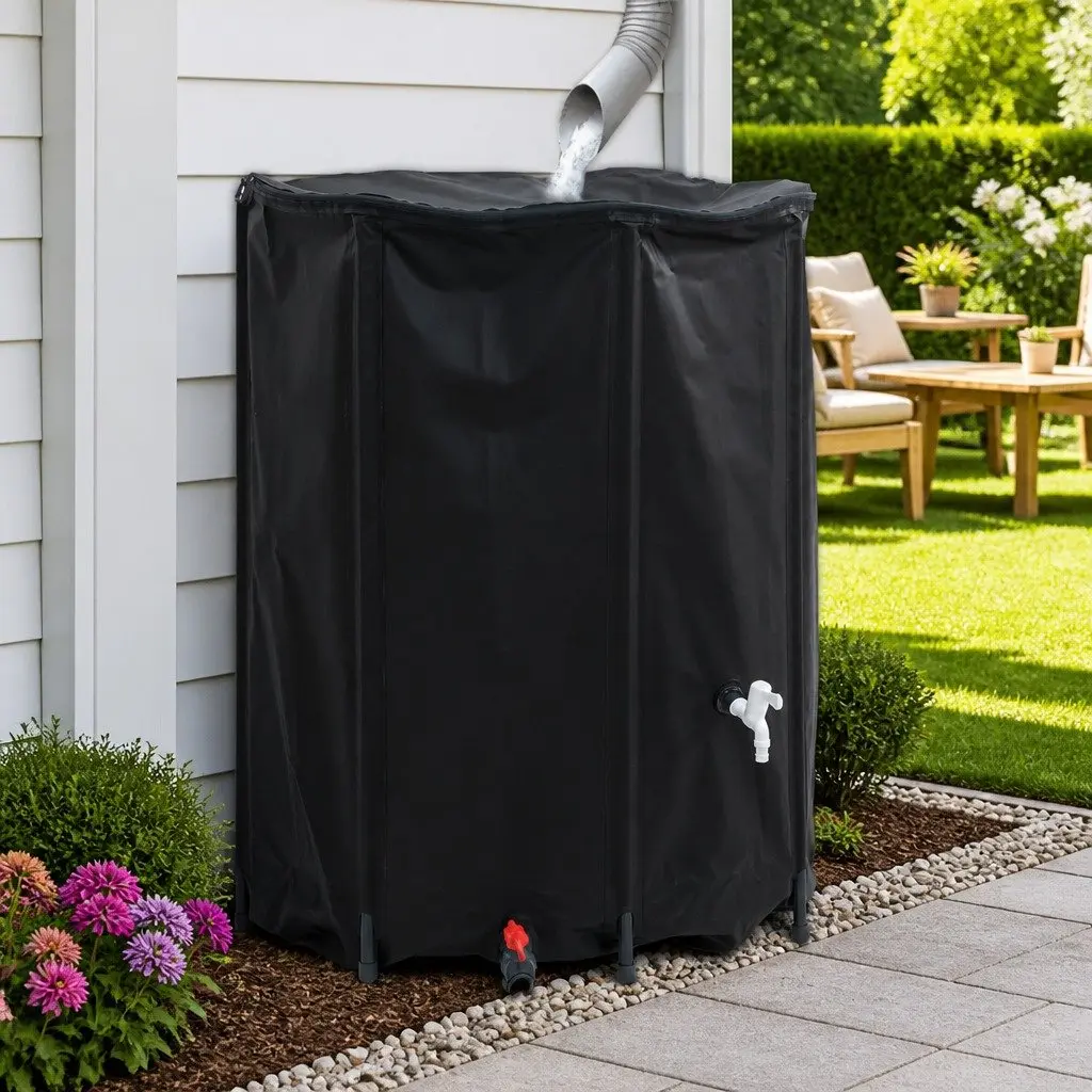 Collapsible Water Tank for Garden 750L Foldable Rain Collection Storage